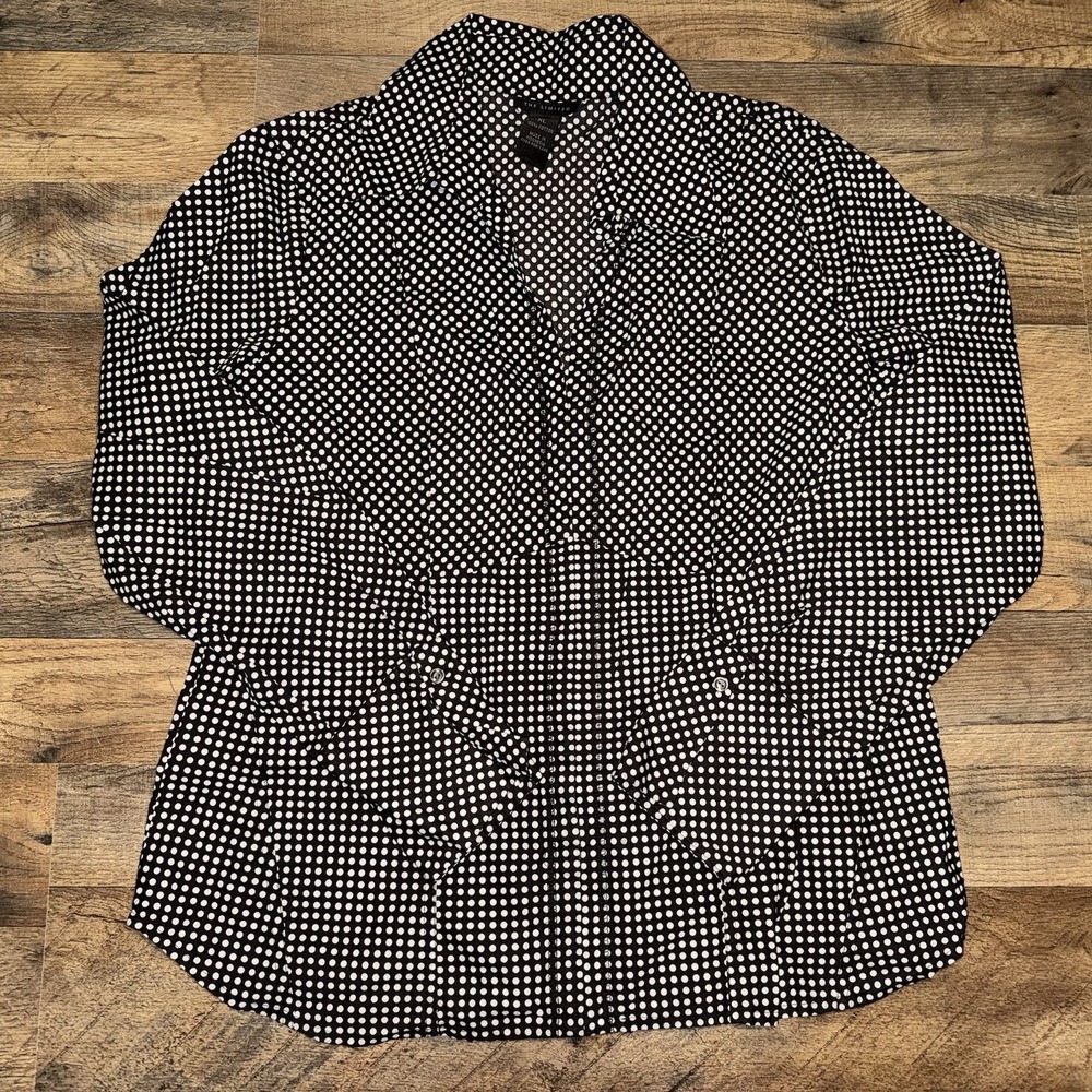The Limited Women's Blouse Size XL Polka Dots